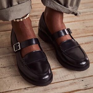 Free People | MJ Loafers in Black Size 39/8.5